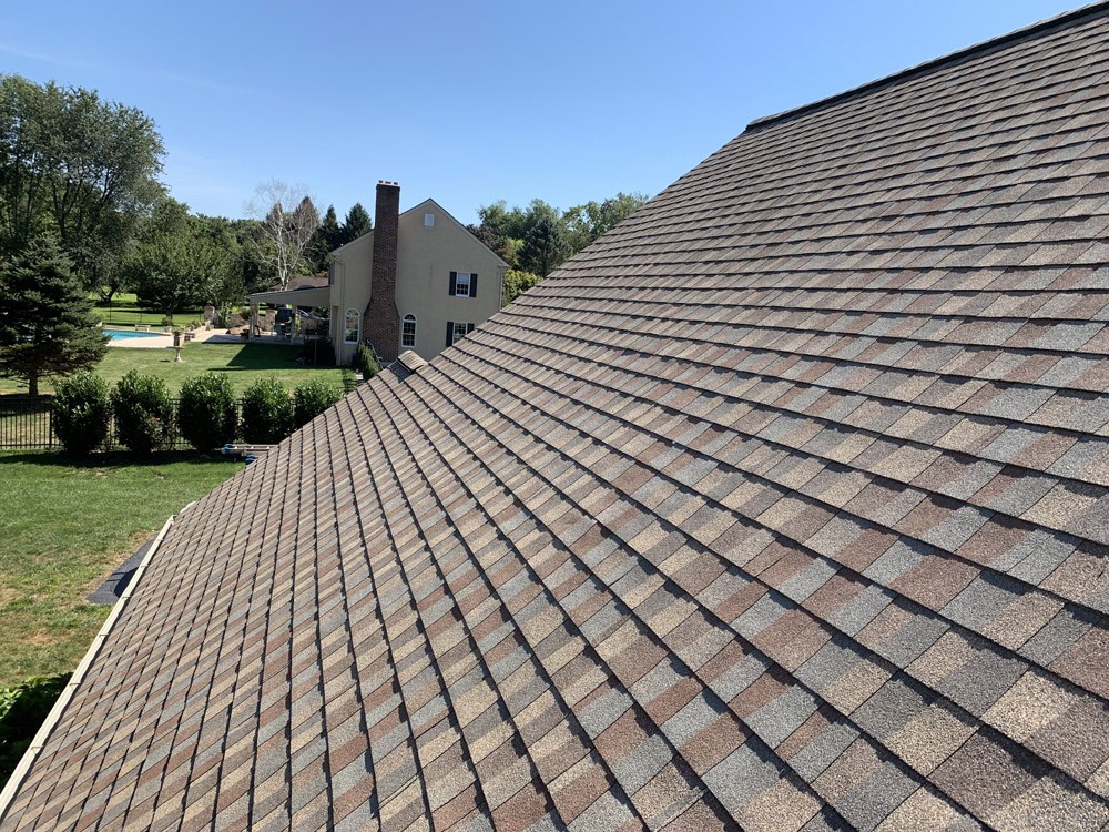 GAF Golden Harvest Shingle Installation, Velux Skylights & 100% ...